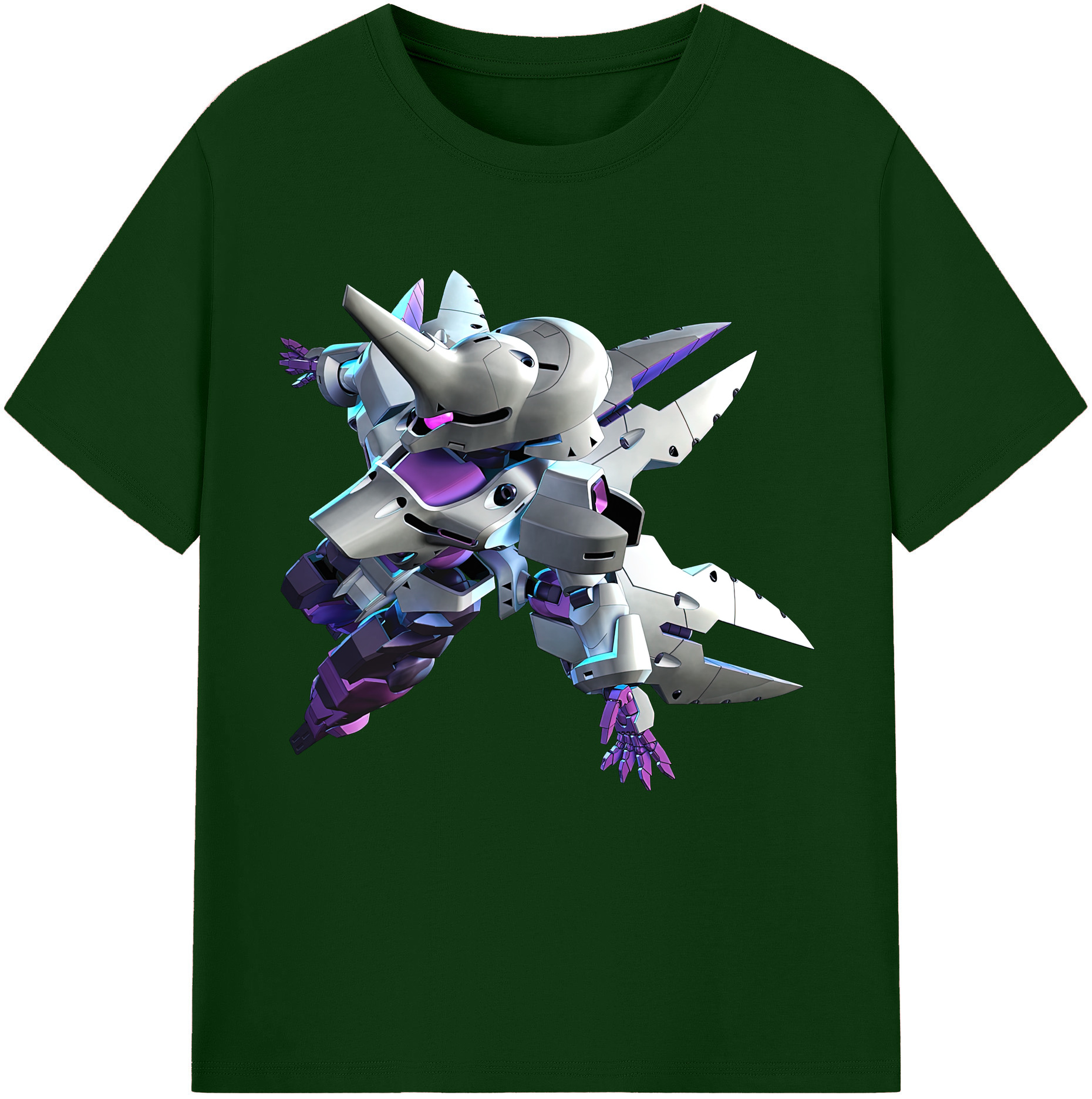 （画像用） 機動戦士ガンダム Mobile Suit Gundam 綿100％半袖Tシャツ（フロントプリント）
